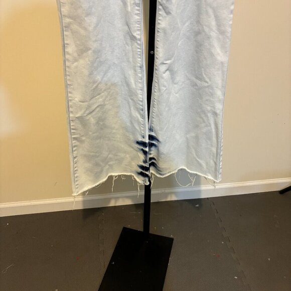 Uniq by Litz Acid Light Wash High Rise Wide Leg Jeans - Picture 8 of 14